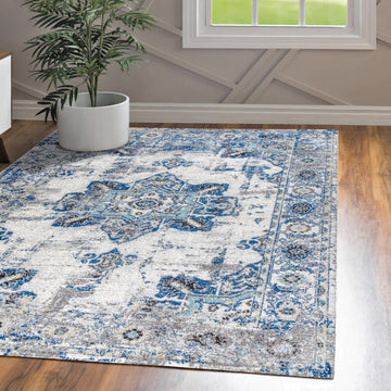 Ashley modern Persian Boho Vintage Medallion Area Rug